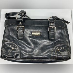 Rosetti Black Shoulder Purse